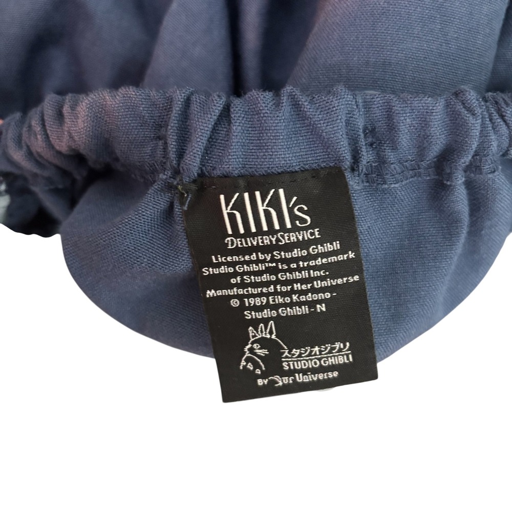 Toddler Girl's Kiki's Delivery Service Witch Dress‎ Pinafore Ruffle Blue Size 2T - Picture 5 of 7